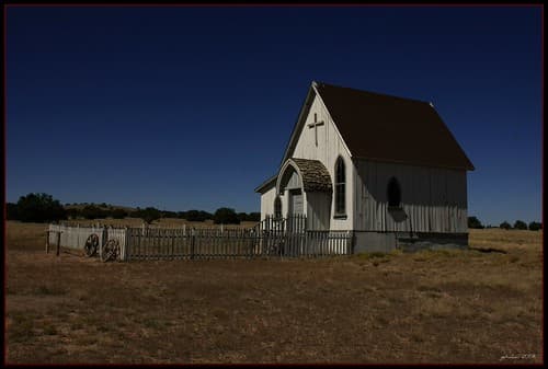 Eaves Movie Ranch western movie set near Santa Fe
