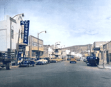 El Cortez Theater marquee in Truth or Consequences