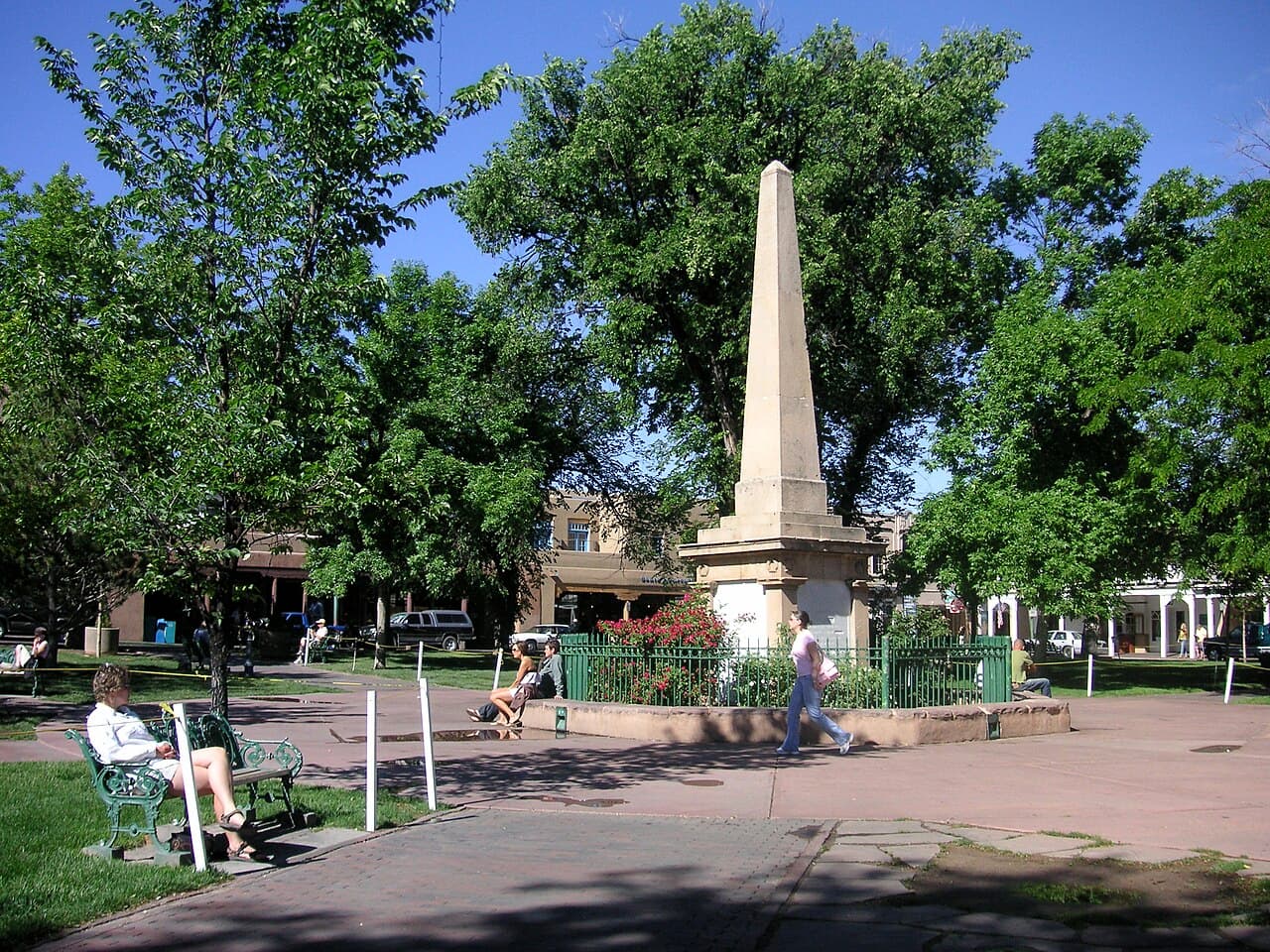 Santa Fe Plaza.