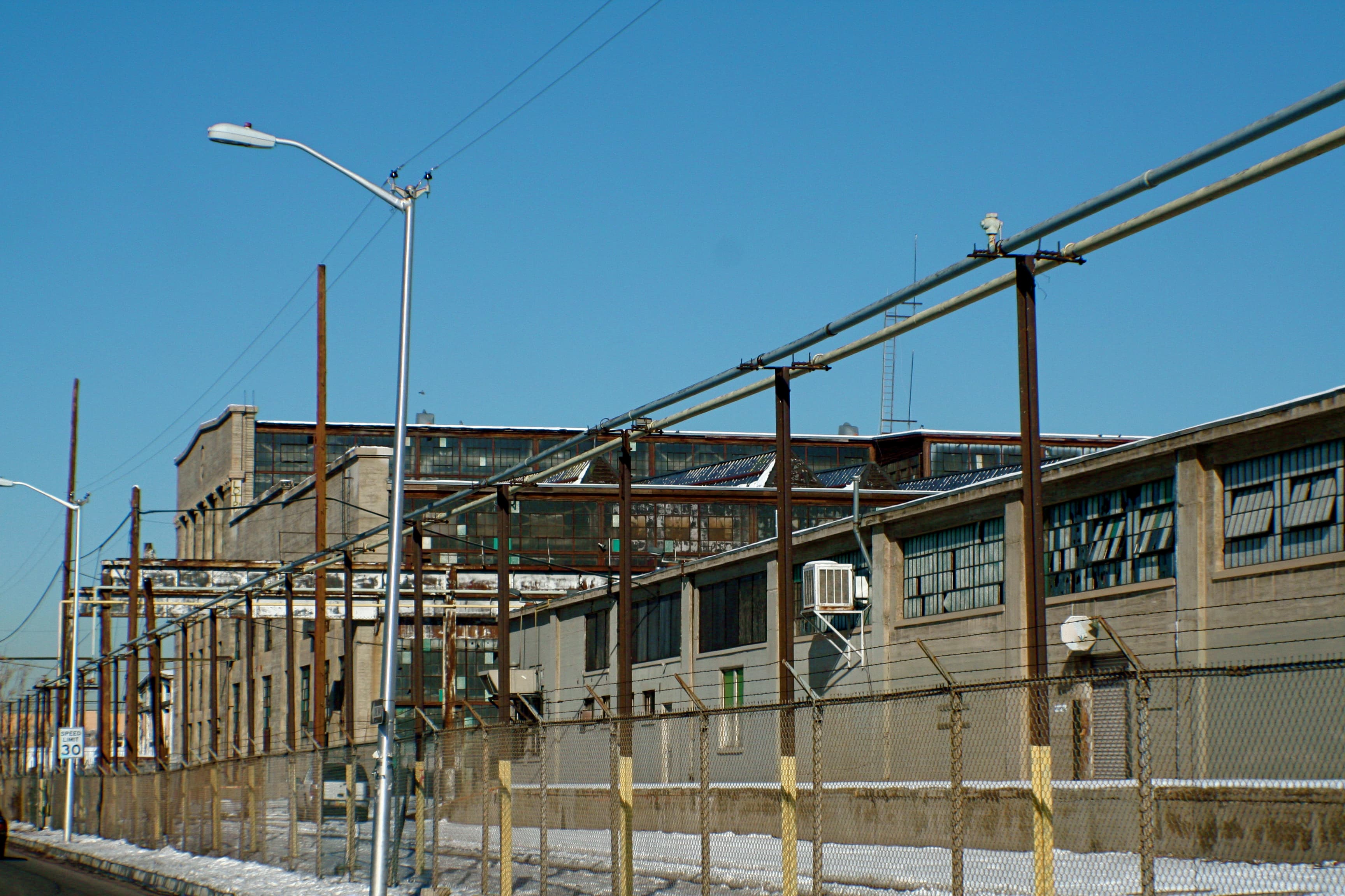 Santa Fe Railroad Shops in the Barelas neighborhood of Albuquerque, New Mexico