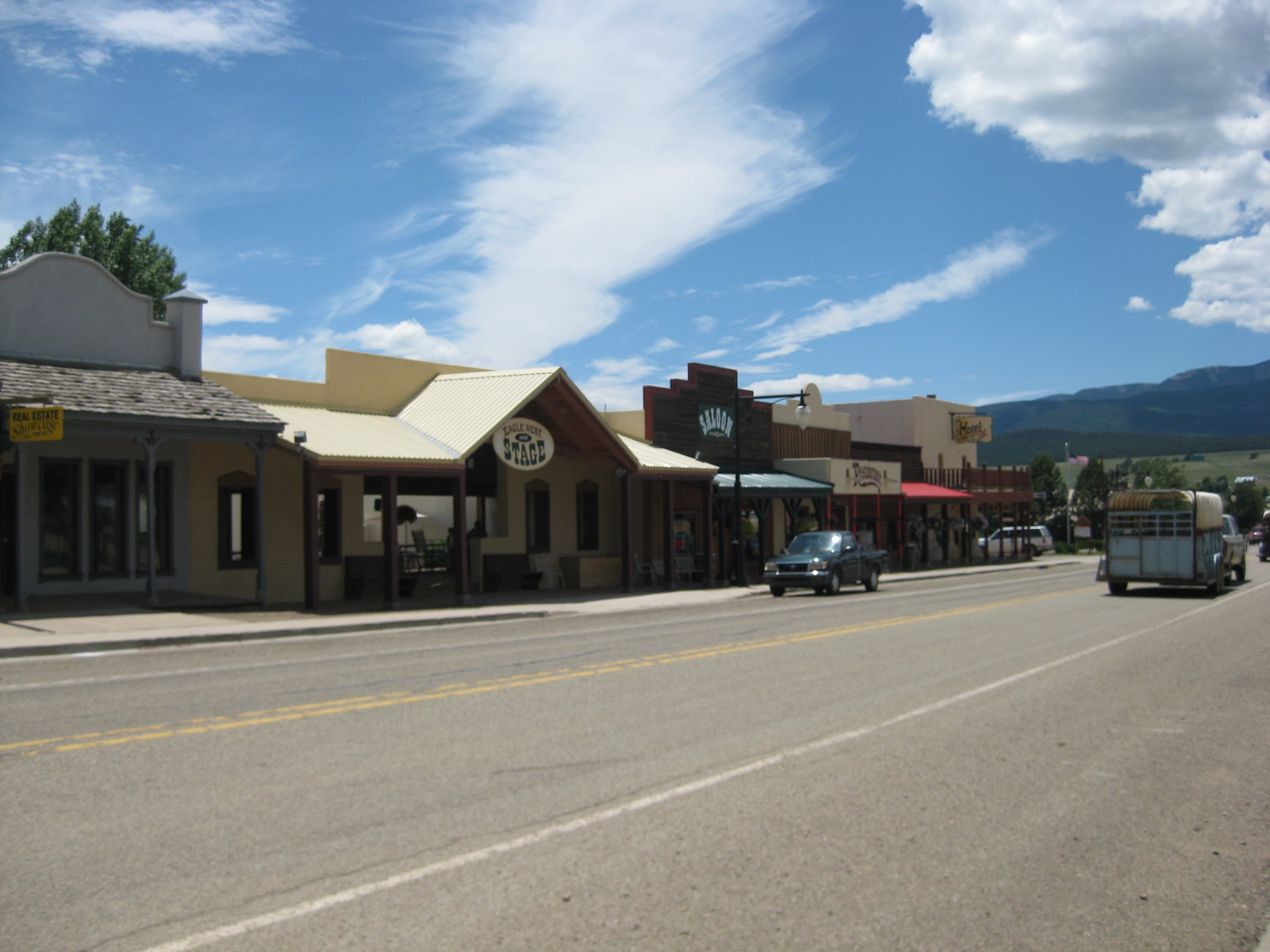 U.S. Highway 64 in Eagle Nest, New Mexico