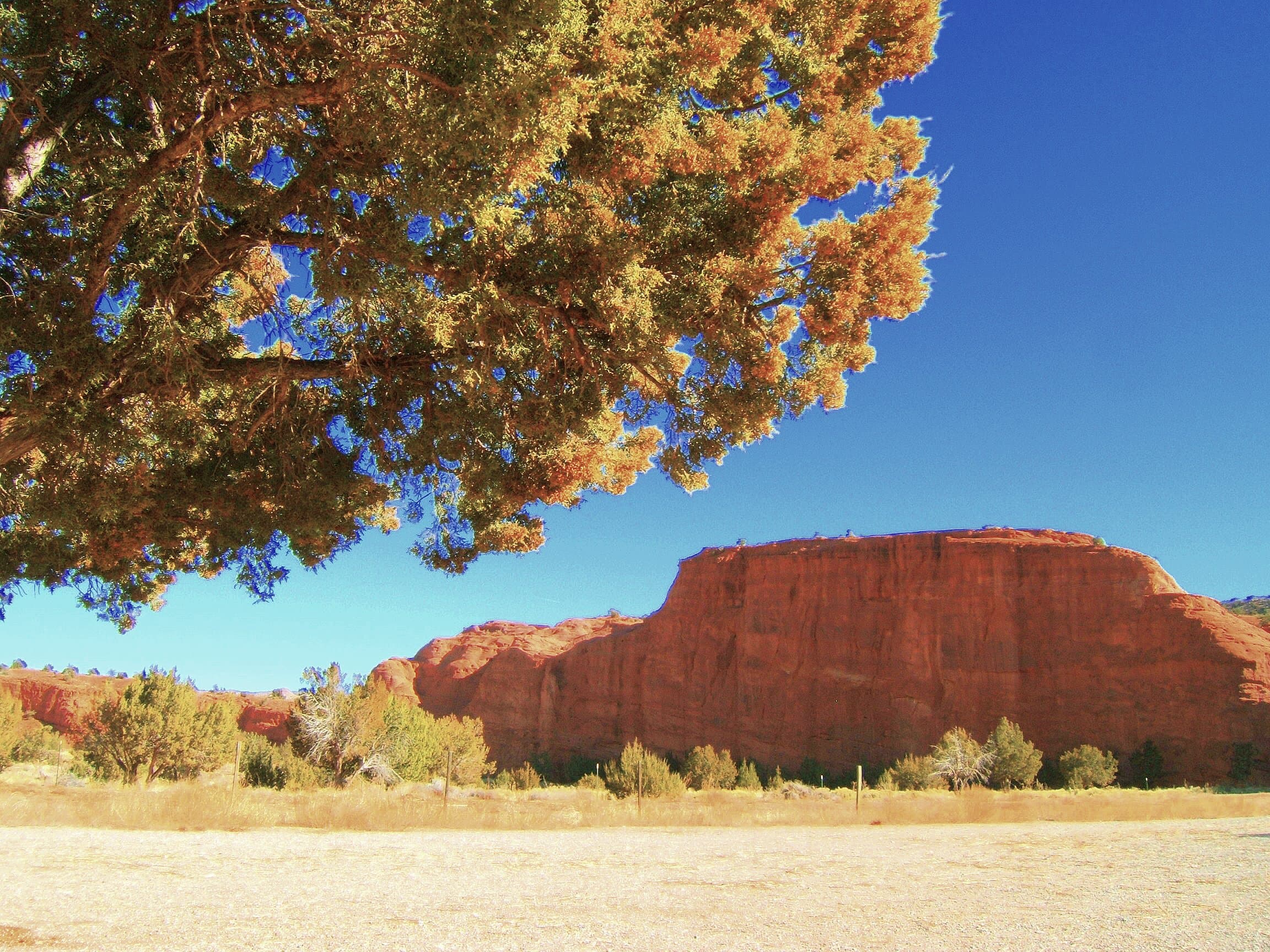 Red rocks on Jemez Pueblo (Walatowa), New Mexico