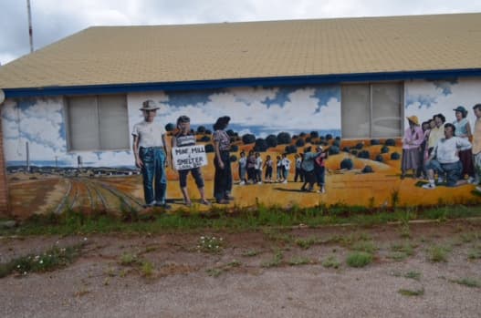 Local 890 Union Hall in Bayard NM, Salt of the Earth