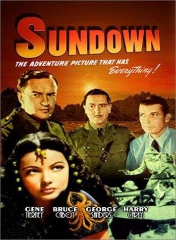 Sundown poster