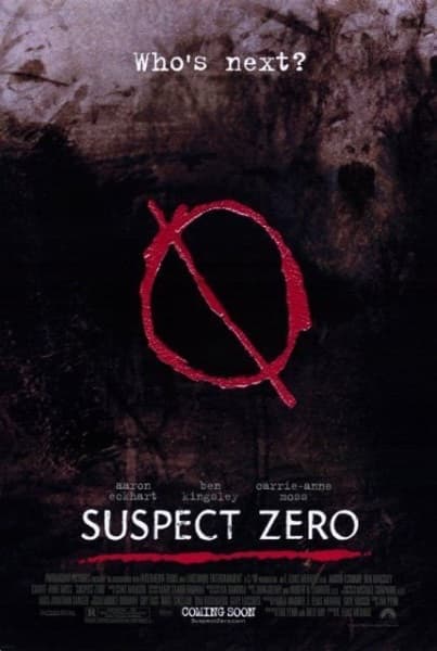 Suspect Zero poster