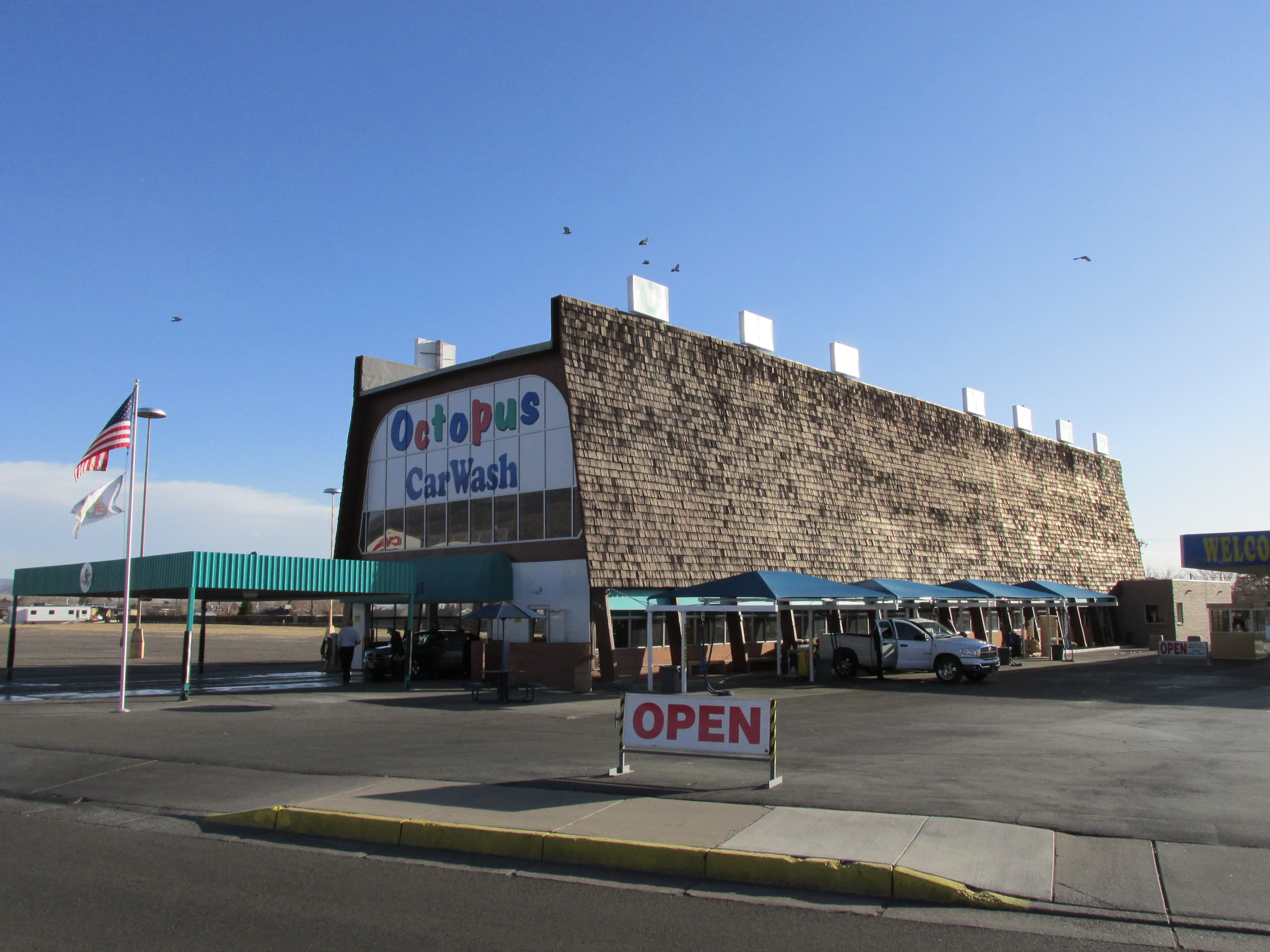 Octopus Car Wash (A1A Car Wash from Breaking Bad) in Albuquerque