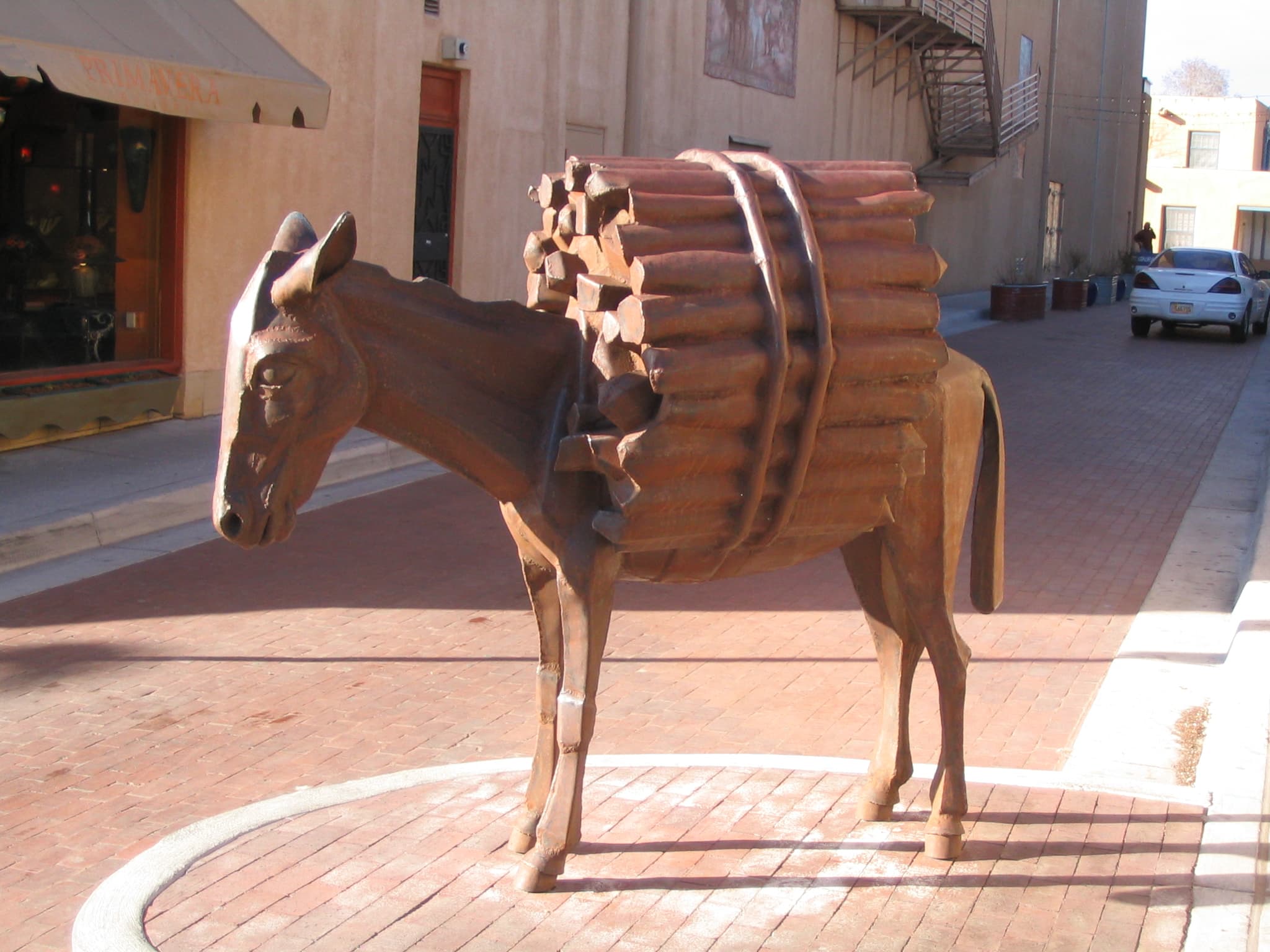 Burro Alley in Santa Fe, New Mexico