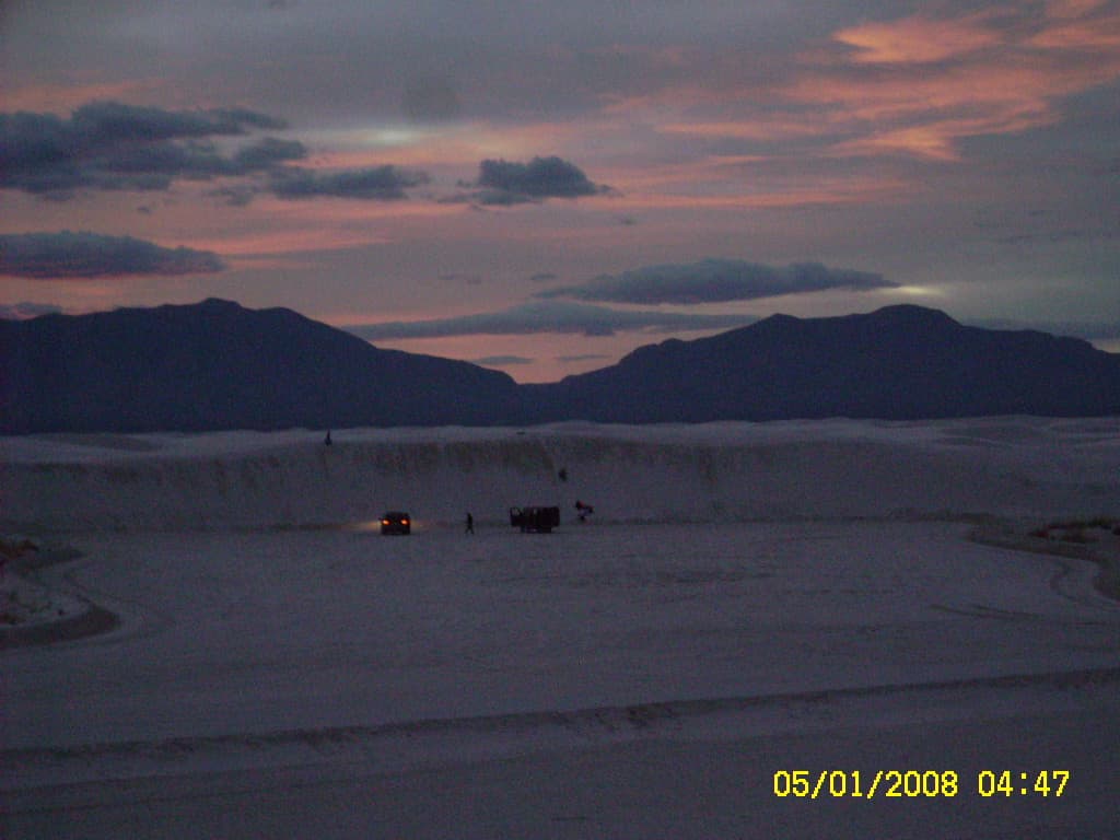 White Sands Missile Range landscape