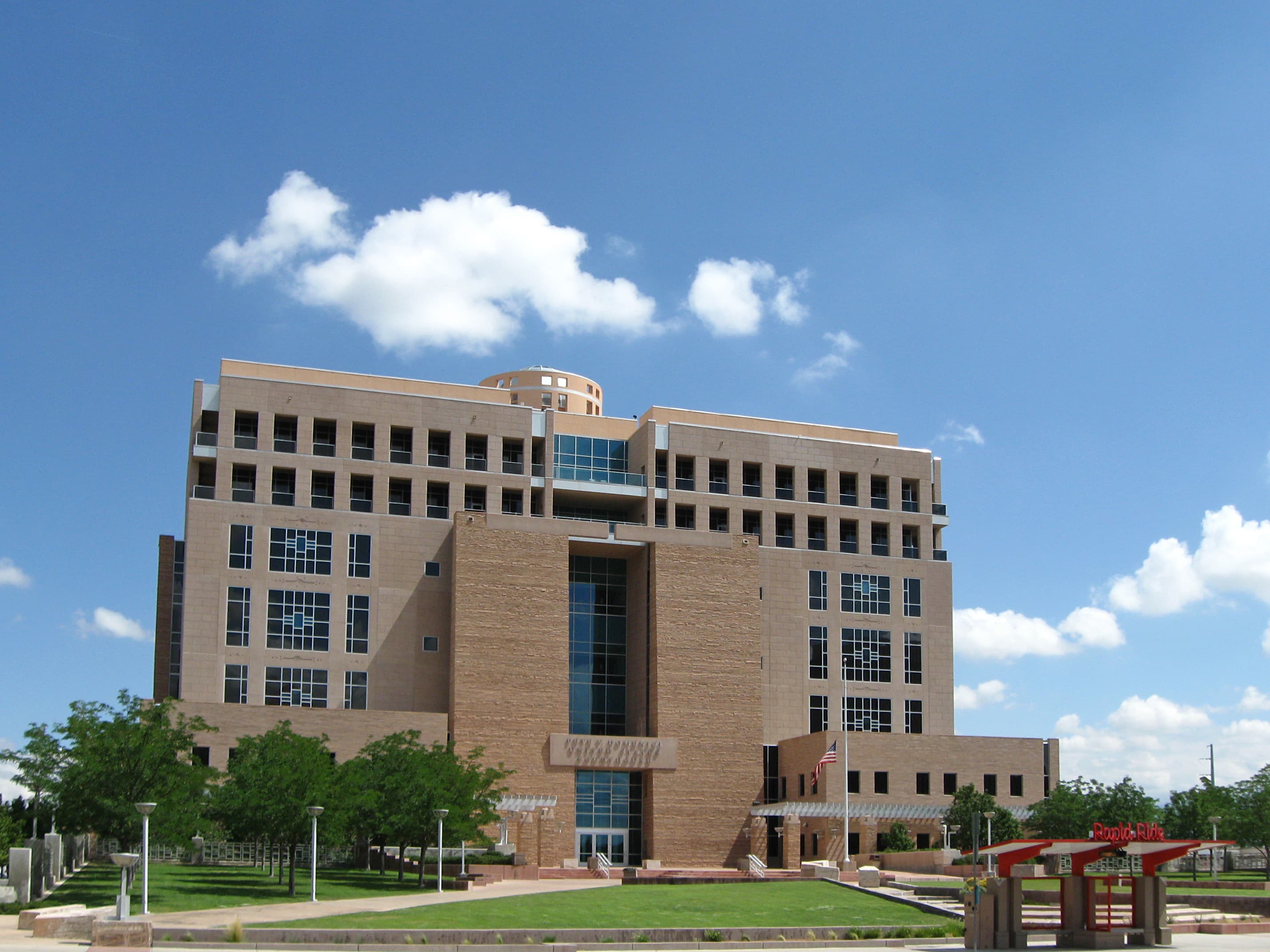 Pete V. Domenici United States Courthouse at 333 Lomas NW in Albuquerque, New Mexico