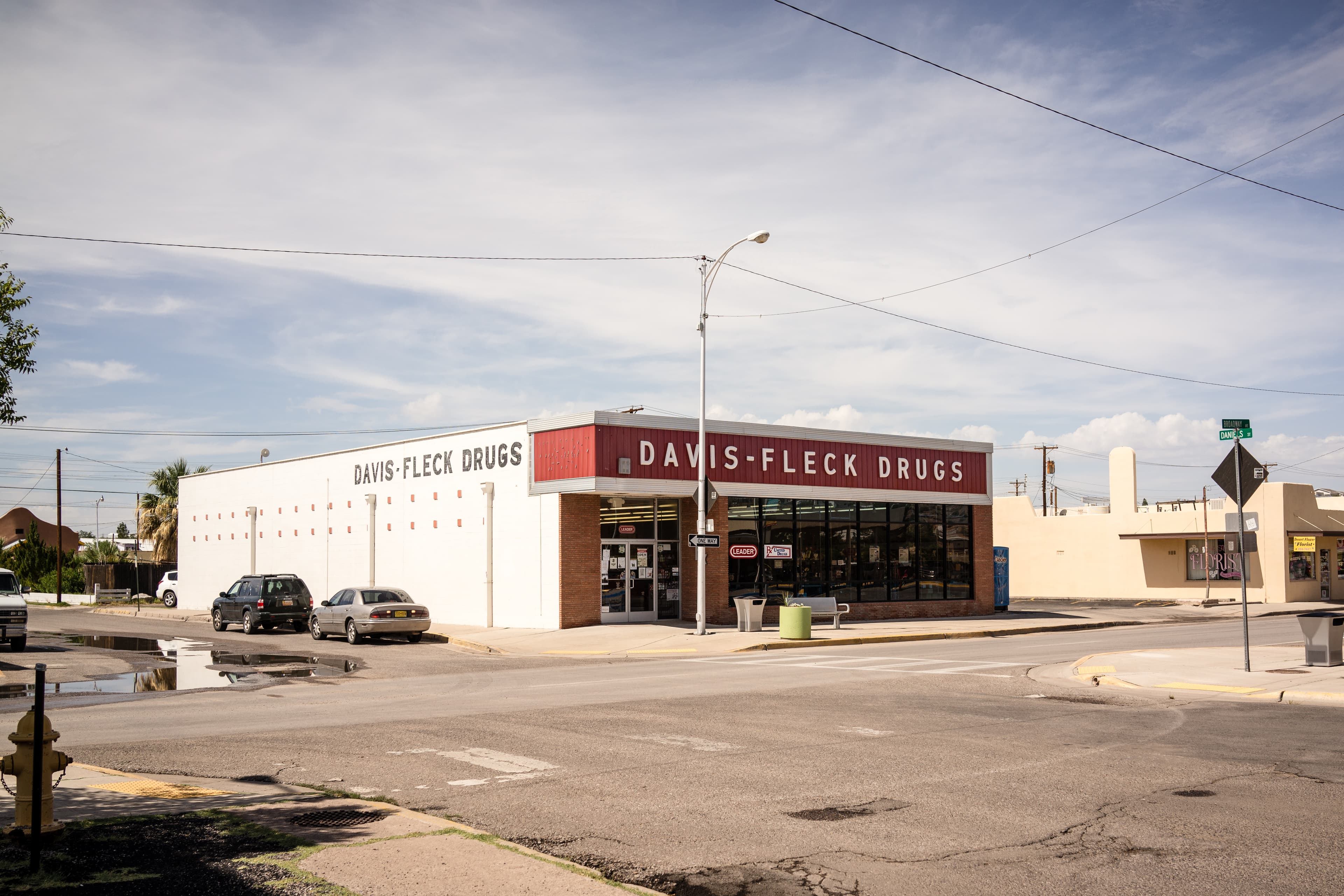 Street scene in Truth or Consequences, New Mexico
