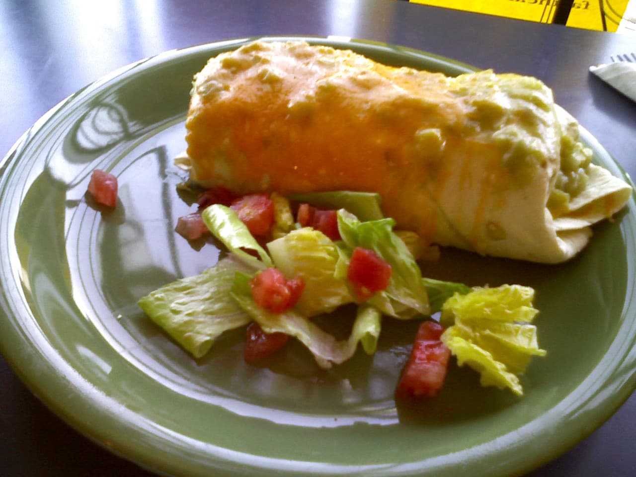 Breakfast burrito at Java Joe's in Albuquerque