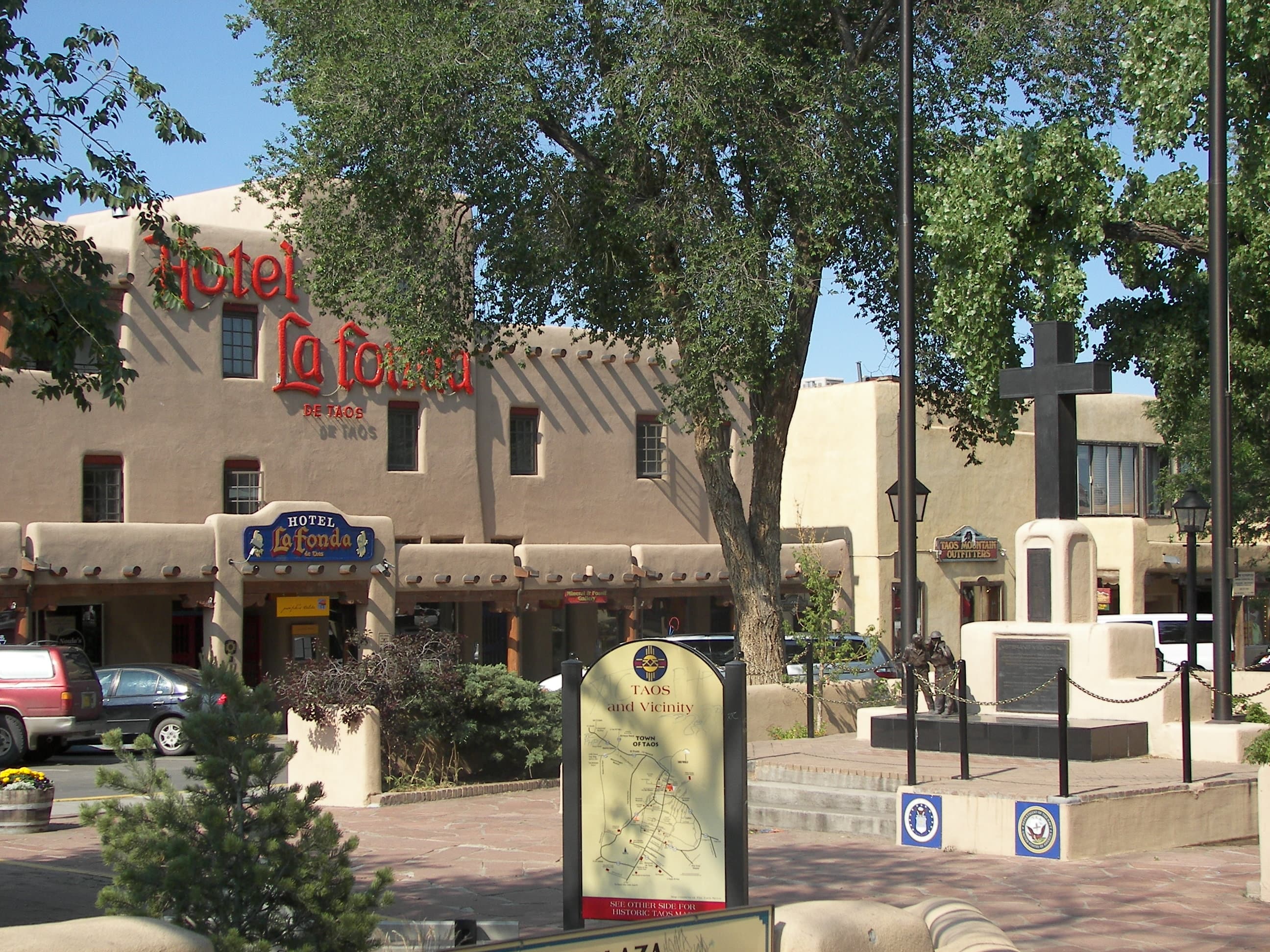 Hotel La Fonda on the Plaza in Taos, New Mexico