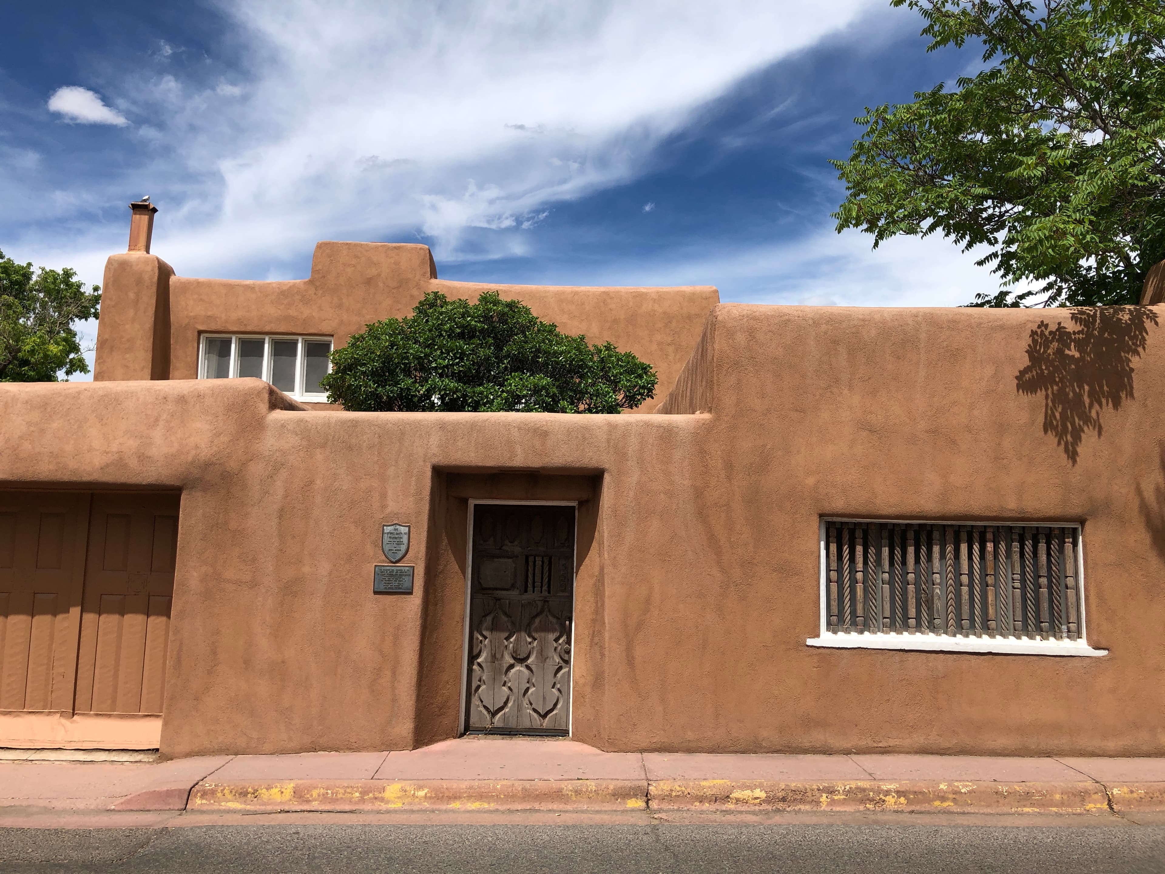 El Zaguán historic house on Canyon Road, Santa Fe