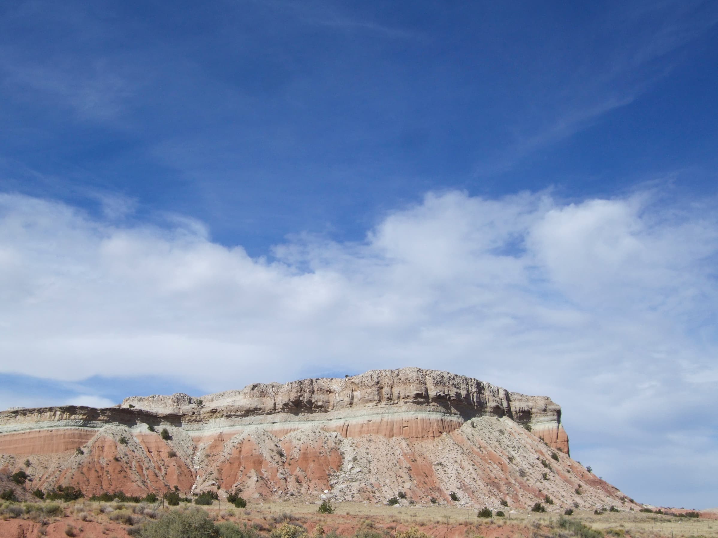Land formation on Zia Pueblo reservation