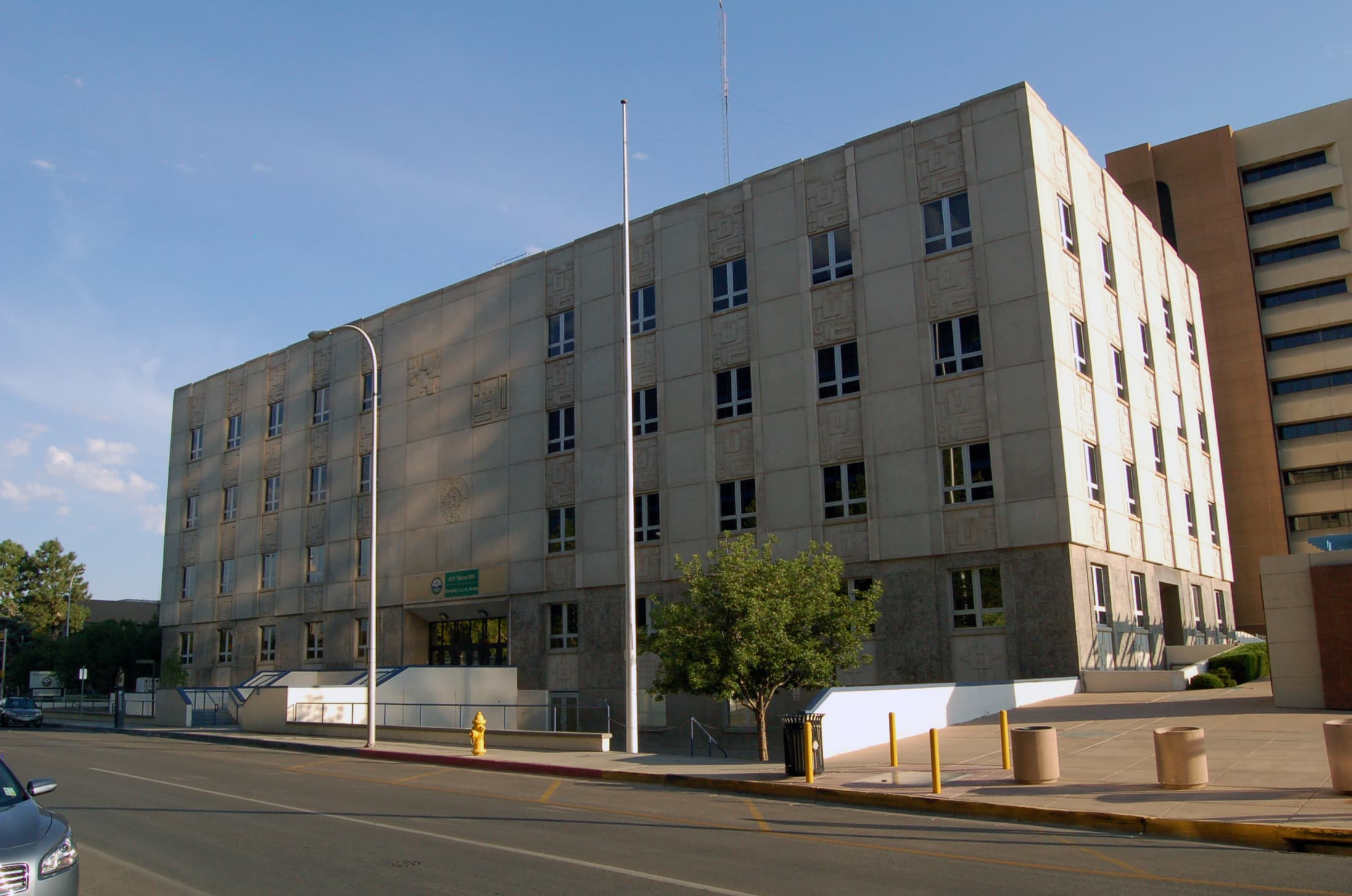 Old Bernalillo County Courthouse in downtown Albuquerque