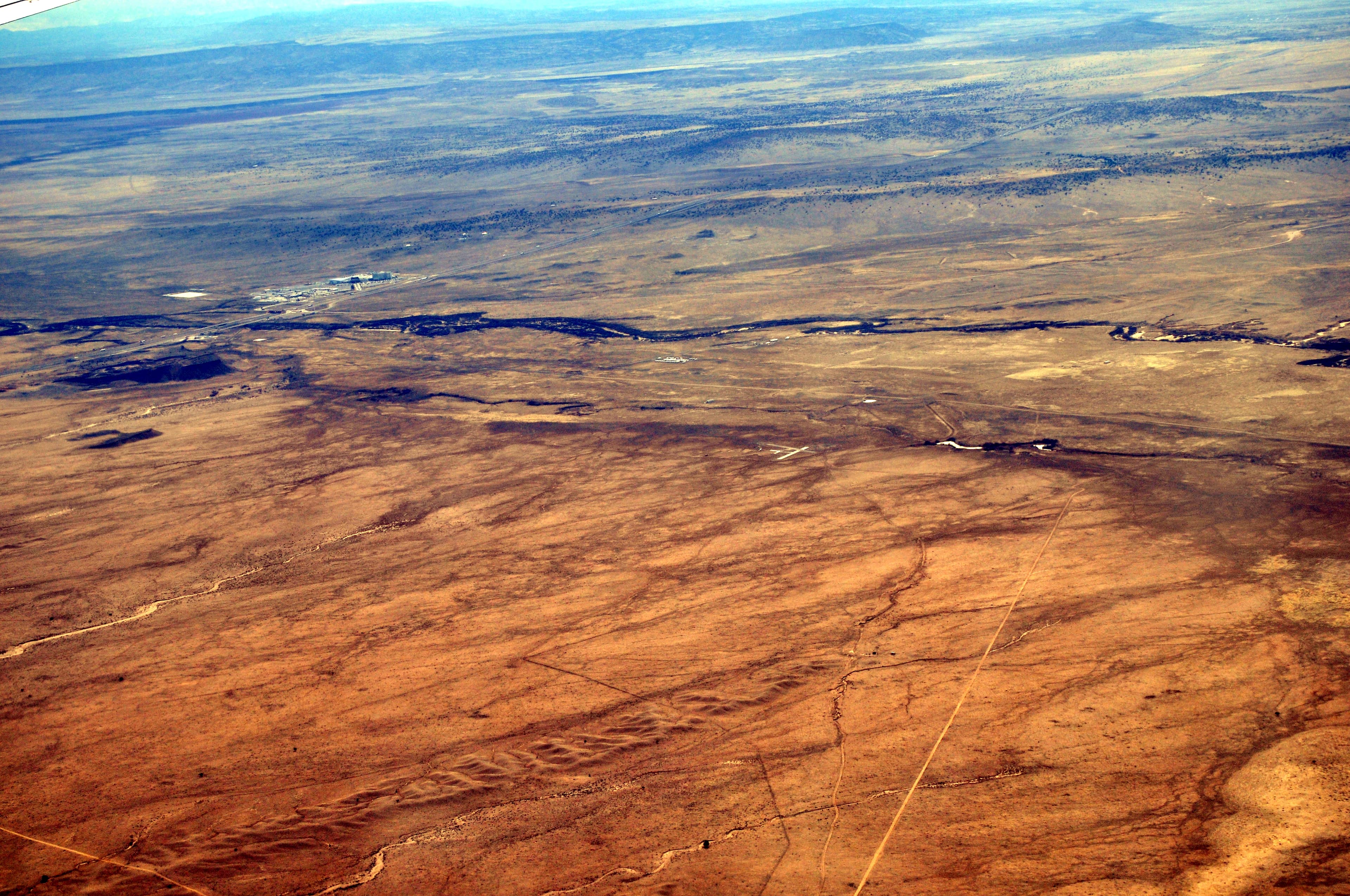 Aerial view of Route 66 Casino Hotel