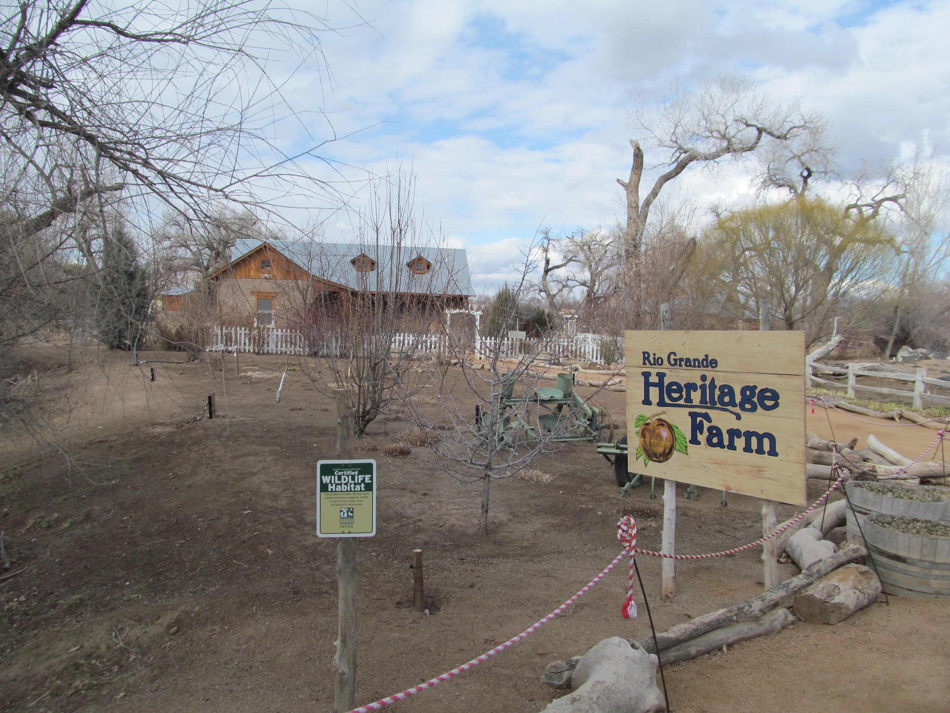 Heritage Farm at ABQ BioPark Botanic Garden, Albuquerque, New Mexico