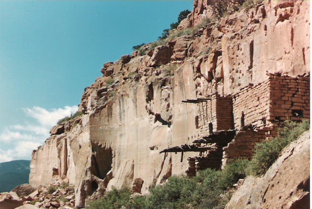 Puye Cliff Dwellings on Santa Clara Pueblo