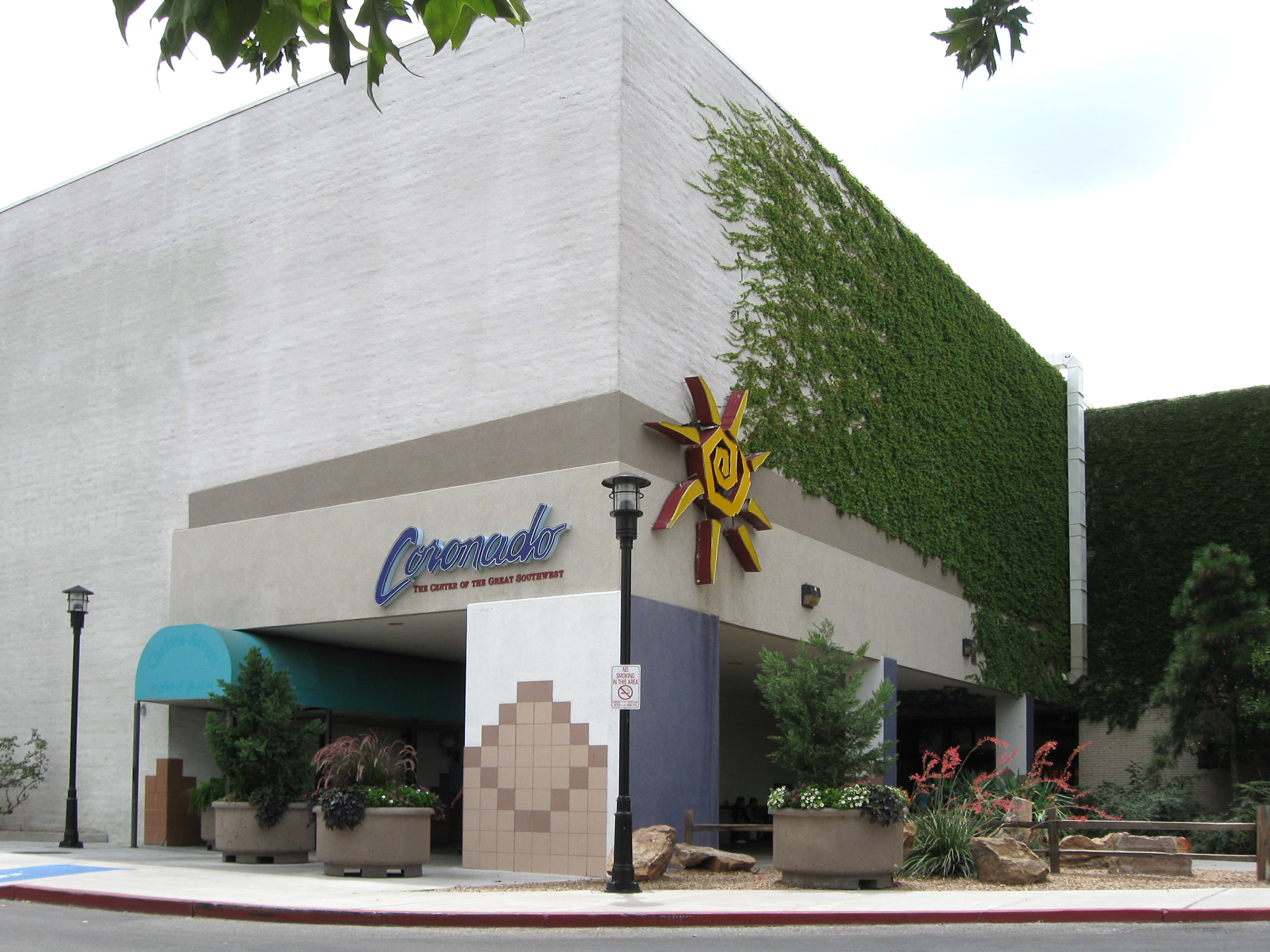 Northwest entrance of Coronado Center shopping mall in Albuquerque, New Mexico
