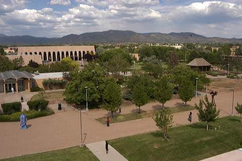 Santa Fe University of Art and Design campus, home of Garson Studios