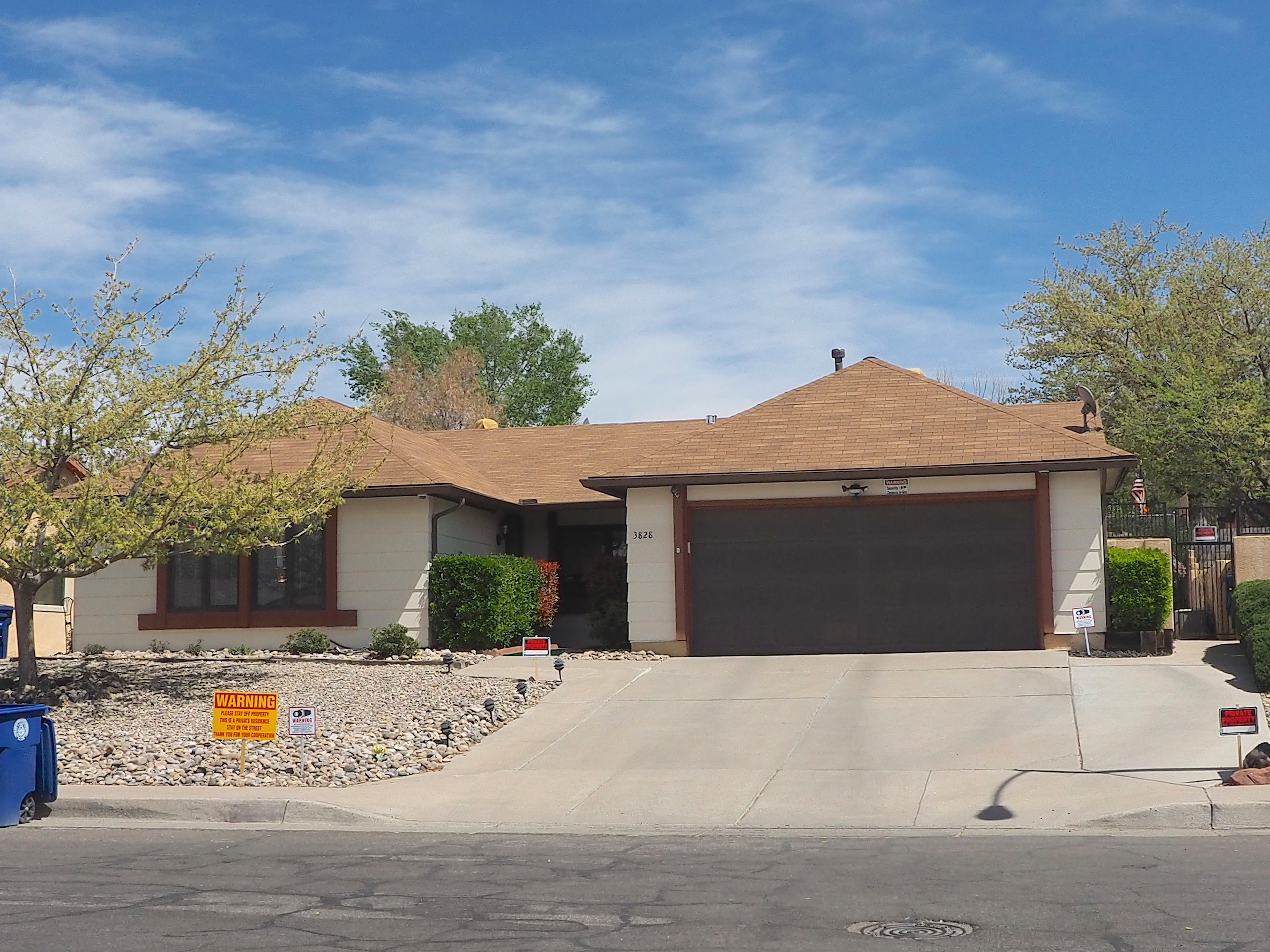 Walter White's house from Breaking Bad